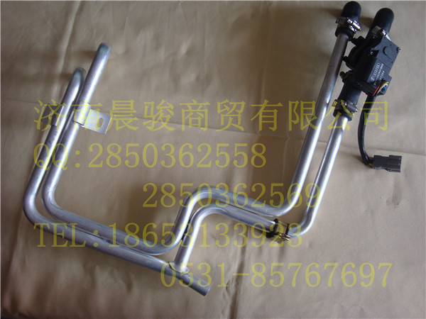 陜汽奧龍暖風鋁管水閥13款一套/