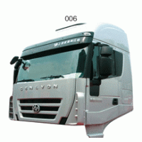 紅巖杰獅高頂?shù)驼竹{駛室總成，C100牽引/