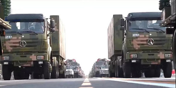 北奔重卡軍車(chē)