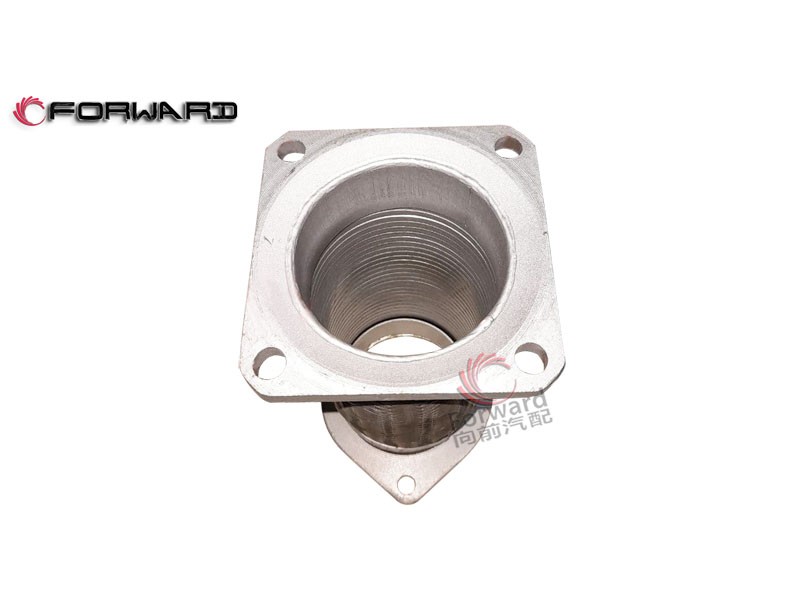 北奔重卡 BEIBEN TRUCK 動力排氣系統(tǒng)  A5064900065 金屬波紋軟管總成/A5064900065 金屬波紋軟管總成