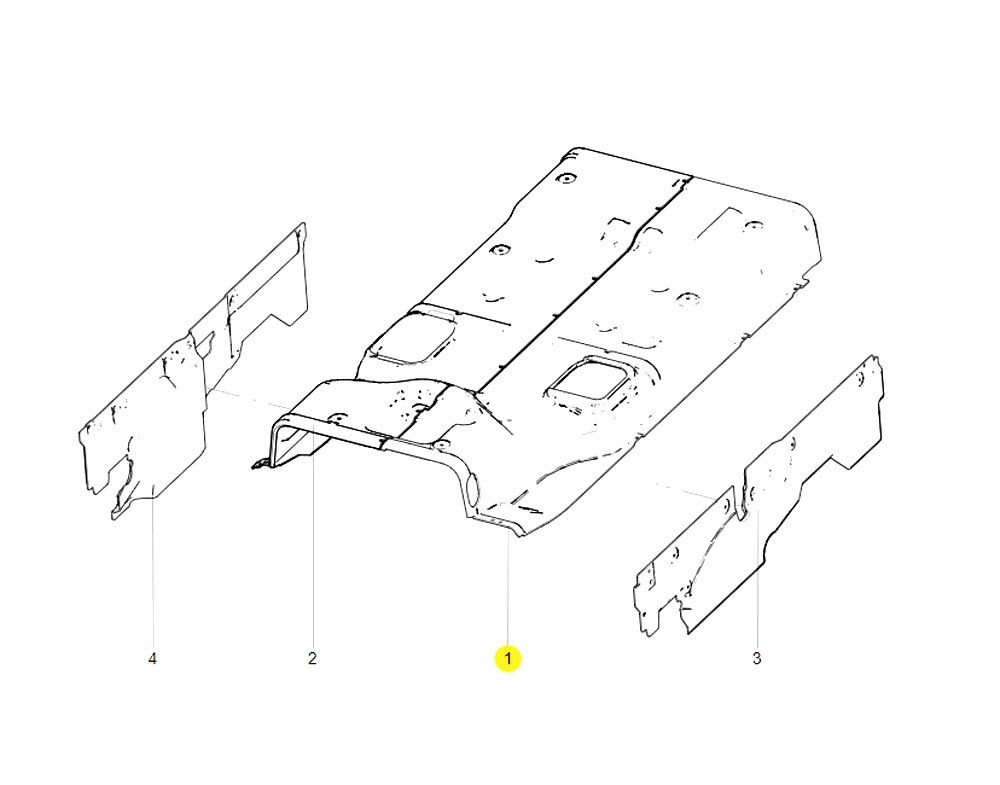 AZ166269000006 左隔熱吸音墊,Left heat insulation and sound absorption pad,濟(jì)南向前汽車(chē)配件有限公司